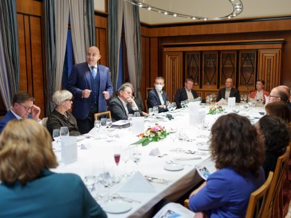 Diskussion beim dritten Stuttgarter Gesundheitsheitsgespräch